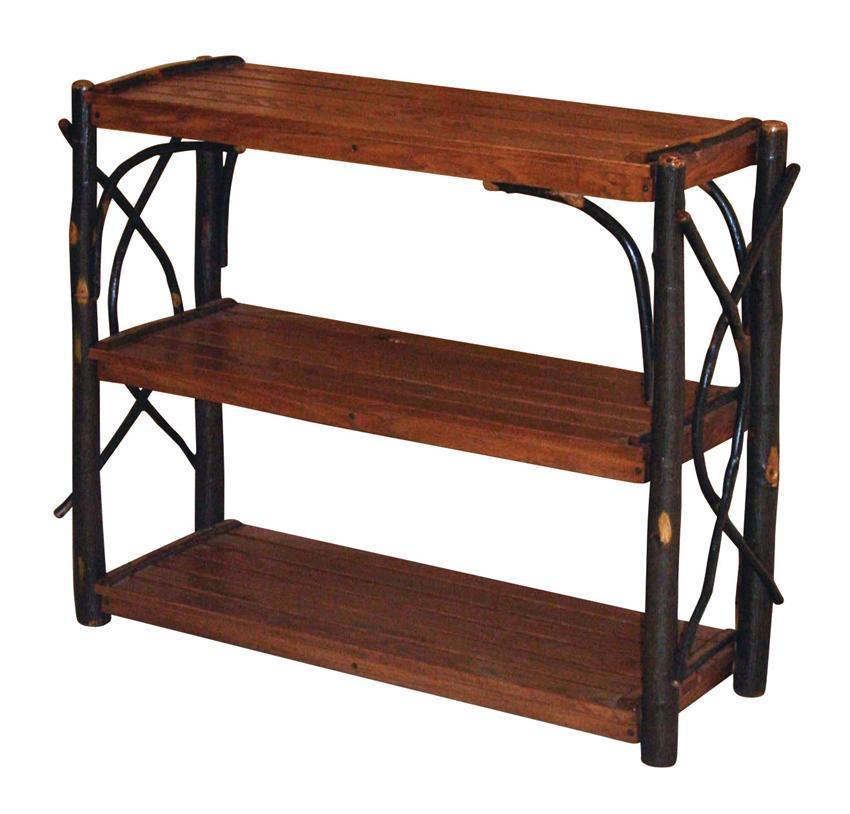 Amish Hickory Bookcase
